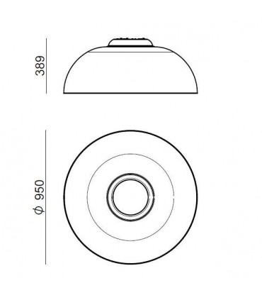 LAMPADA A SOSPENSIONE A LED DALI LINEA LIGHT MA&DE DEMì