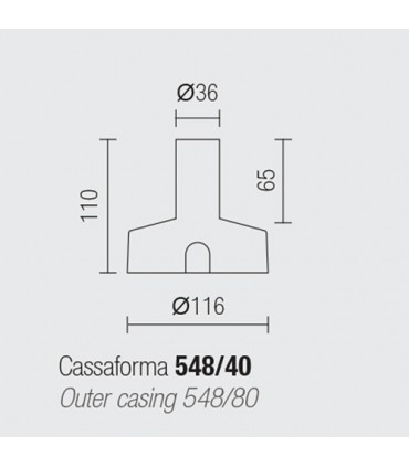 OUTER CASING 548/40 NANOLED