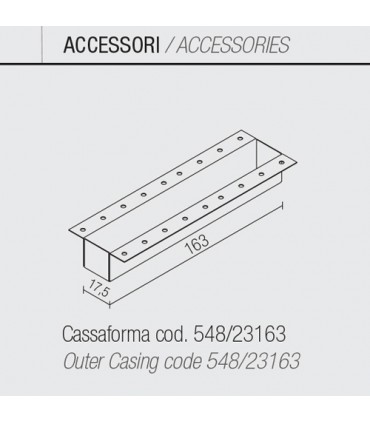 CONTROCASSA REMOVE MINUS NANOLED 