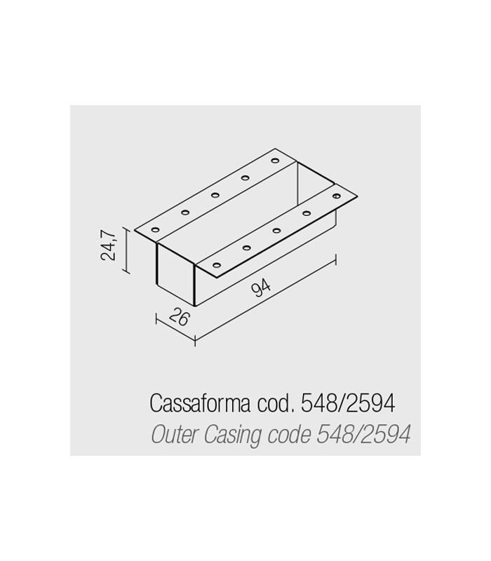 CONTROCASSA REMOVE MINUS NANOLED