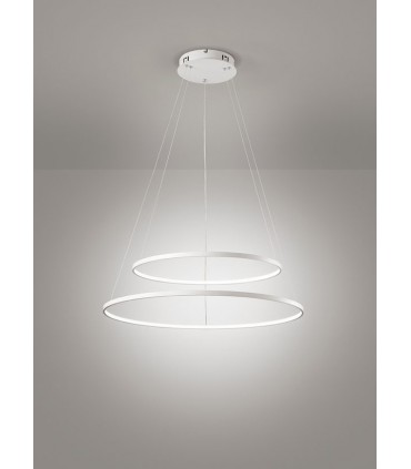 LED SUSPENSION LAMP AFFRALUX ALURING DOUBLE RINGS