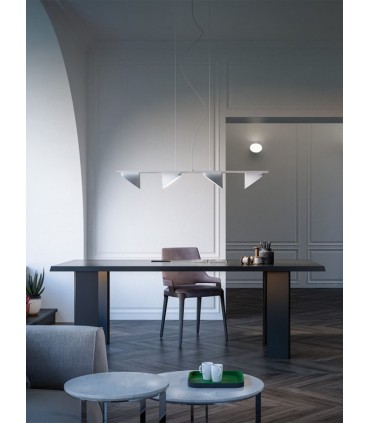 FOUR LIGHT LED SUSPENSION LAMP AXO LIGHT ORCHID