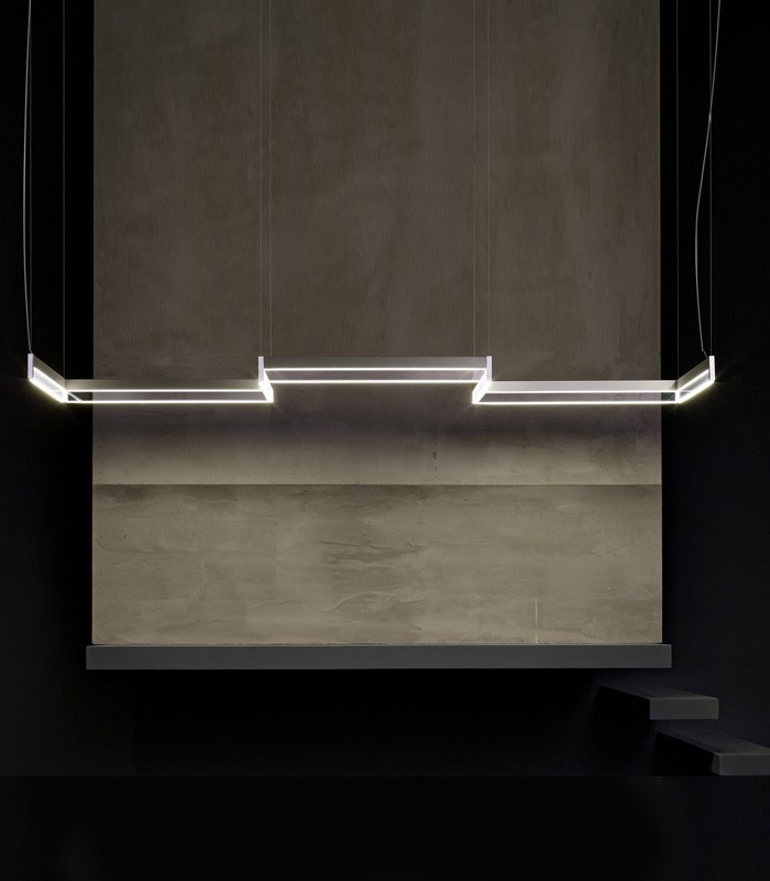 LAMPADA A SOSPENSIONE A LED LIGHT4 FRAME COMPO MIX