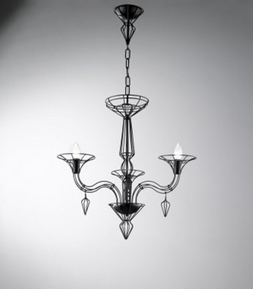 LAMPADARIO A SOSPENSIONE METALLUX DEDALO