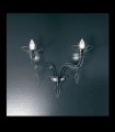 TWO LIGHTS APPLIQUE METALLUX DEDALO