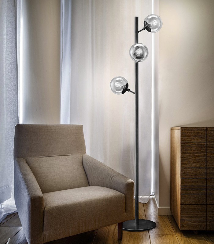 FLOOR LAMP METALLUX GLOBAL TR3
