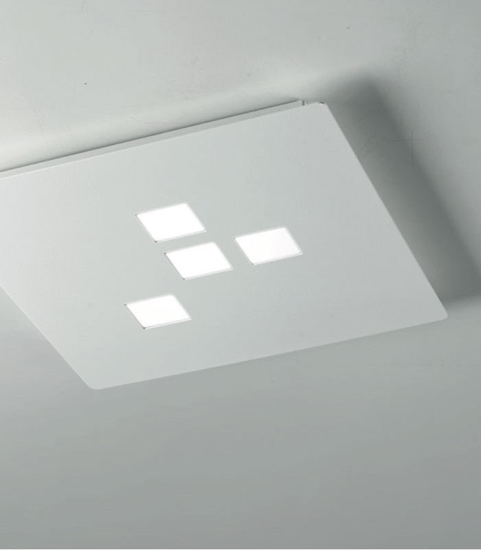 LAMPADA DA SOFFITTO A LED CATTANEO PLATEAU 773/30P