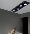 LED CEILING LAMP OR LED WALL LAMP CATTANEO STREET SYSTEM 873/80PA