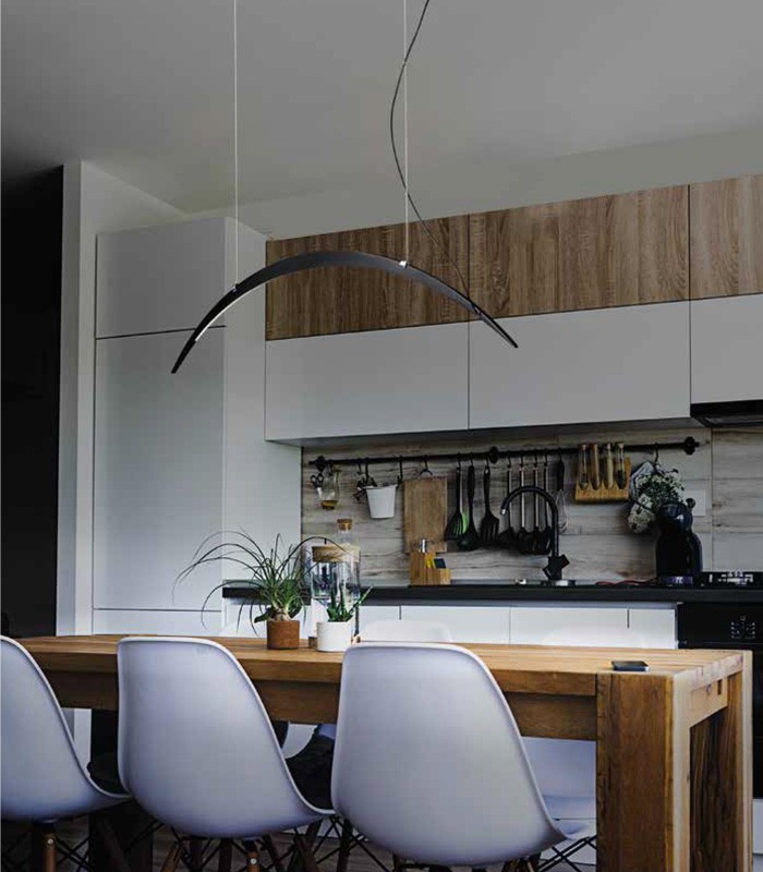 SINGLE SUSPENSION LAMP CATTANEO HERON 810-95 S - 810-120 S