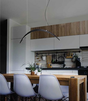 SINGLE SUSPENSION LAMP CATTANEO HERON 810-95 S - 810-120 S