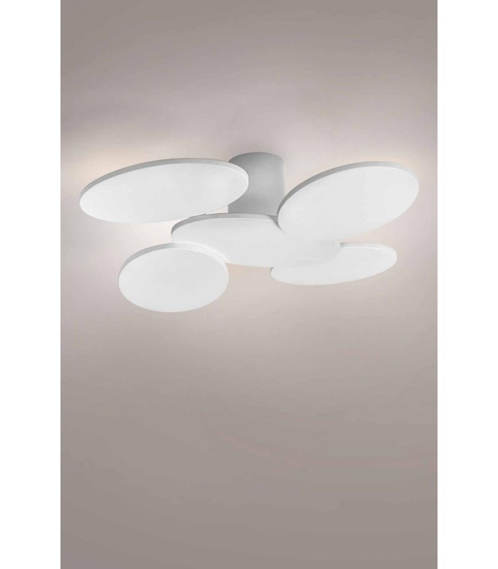 MODERN LED CEILING LAMP CATTANEO NINFEA 895/70P