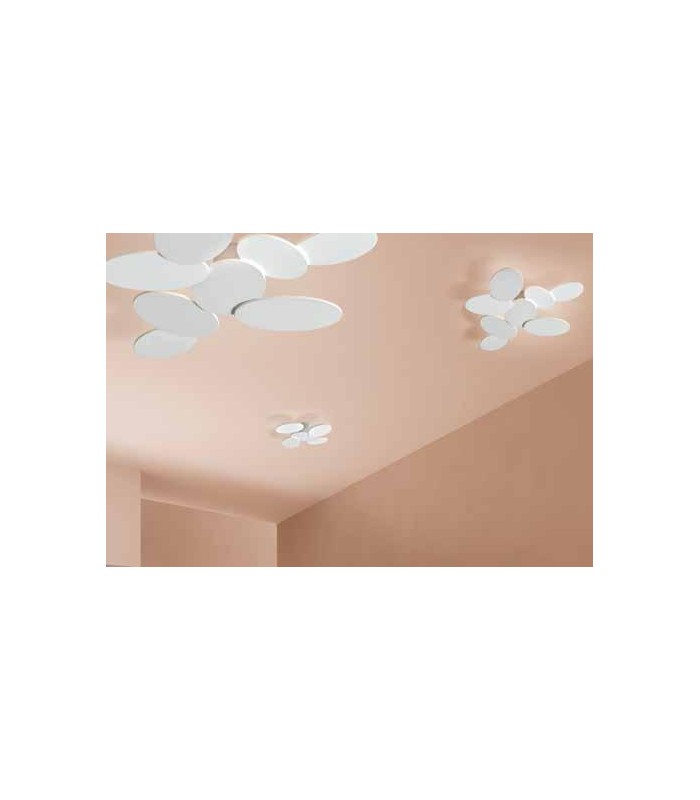 MODERN LED CEILING LAMP CATTANEO NINFEA 895/70P