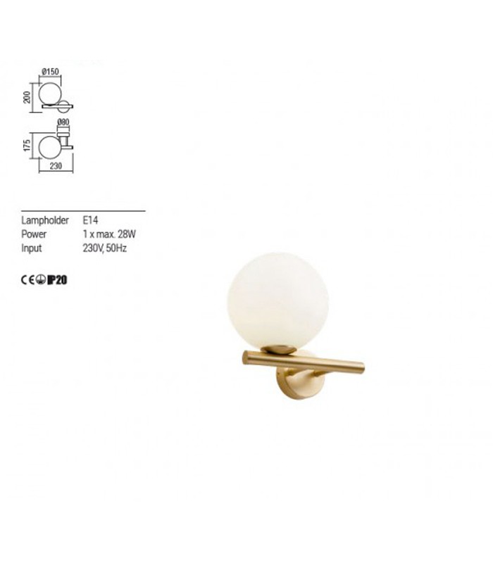 WALL LAMP REDO TALIS