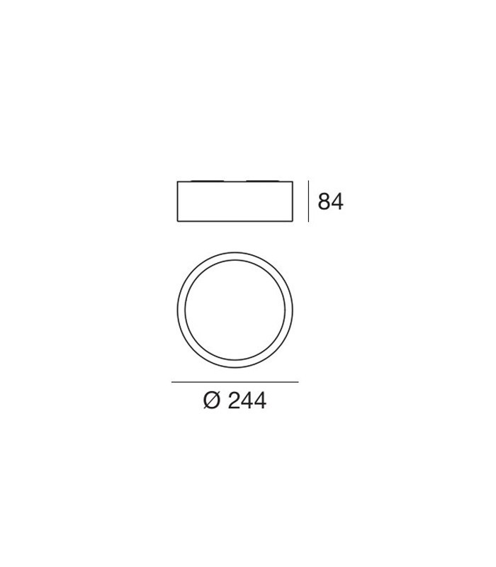 WALL LAMP/ CEILING LAMP LINEA LIGHT BOX SR