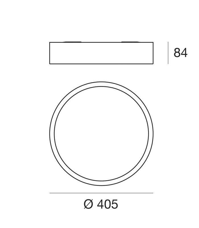WALL LAMP/ CEILING LAMP LINEA LIGHT BOX SR