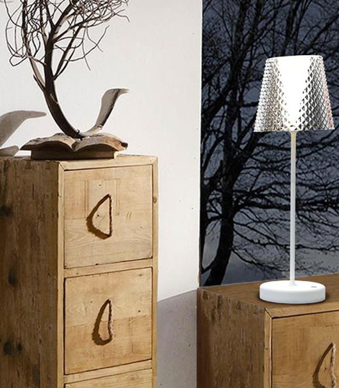 RECHARGEABLE TABLE LAMP SIKREA LA ANGINA ACRYLIC VERSION