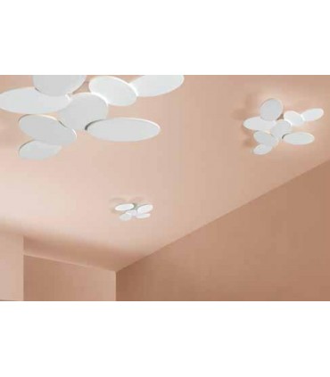 LAMPADA DA SOFFITTO MODERNA A LED CATTANEO NINFEA 895/90P