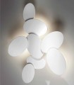 LAMPADA DA SOFFITTO MODERNA A LED CATTANEO NINFEA 895/90P