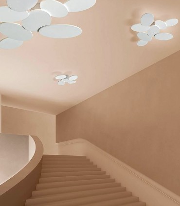 LAMPADA DA SOFFITTO MODERNA A LED CATTANEO NINFEA 895/90P