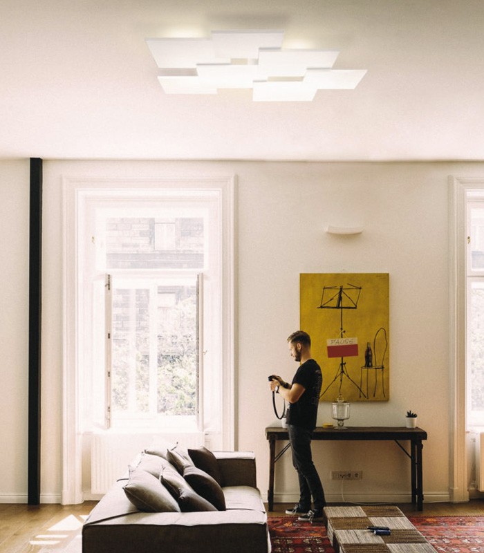 CEILING LAMP CATTANEO BASALT