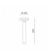 OUTDOOR LED POLE LOGICA MOONLIGHT 41168