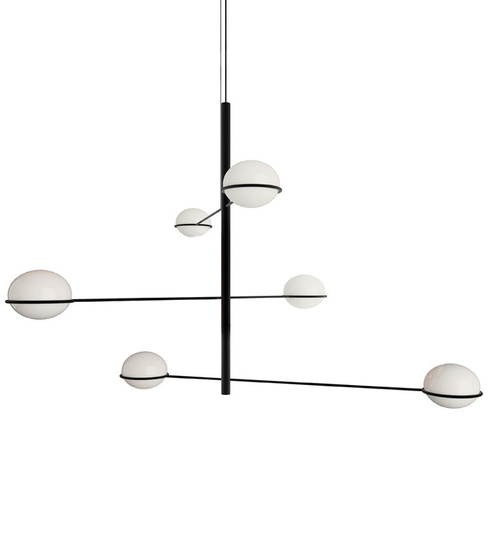 LAMPADA IN SOSPENSIONE 6 LUCI LEDS C4 COCO