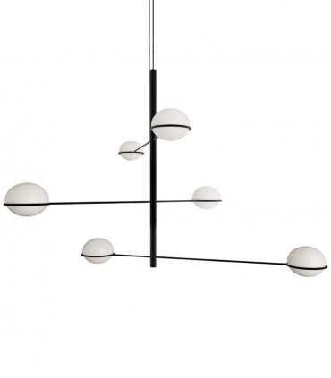LAMPADA IN SOSPENSIONE 6 LUCI LEDS C4 COCO