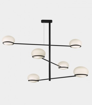 LAMPADA IN SOSPENSIONE 6 LUCI LEDS C4 COCO