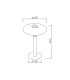 TABLE LAMP LEDS C4 H