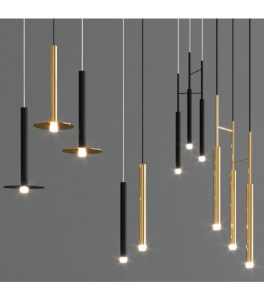LAMPADA IN SOSPENSIONE LEDS C4 CANDLE 3 LUCI