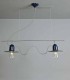 TOSCOT NOVECENTO 901S.2 SUSPENSION 2 LIGHTS WITH PLATE
