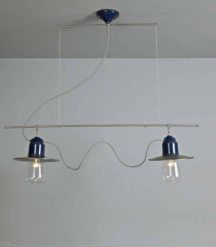 TOSCOT NOVECENTO 901S.2 SUSPENSION 2 LIGHTS WITH PLATE