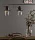 TOSCOT NOVECENTO 901S.2 SUSPENSION 2 LIGHTS WITH PLATE