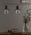 TOSCOT NOVECENTO 901S.2 SUSPENSION 2 LIGHTS WITH PLATE