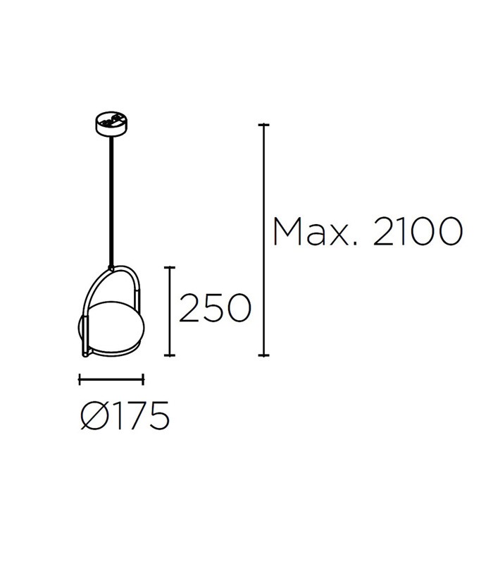 LAMPADA A SOSPENSIONE LEDS C4 COCO