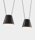 TWO LIGHTS SUSPENSION LAMP LEDS C4 ATTIC