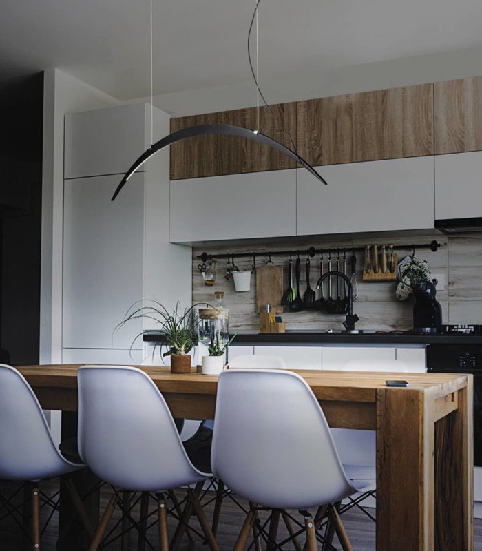 LED SUSPENSION LAMP CATTANEO HERON 810-95 M