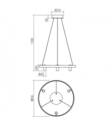 LAMPADA A SOSPENSIONE REDO SUMMIT 60