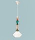 CERAMIC SUSPENSION LAMP FERROLUCE LARIAT