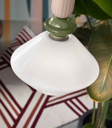 LAMPADA A SOSPENSIONE IN CERAMICA FERROLUCE LARIAT