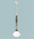 CERAMIC SUSPENSION LAMP FERROLUCE LARIAT
