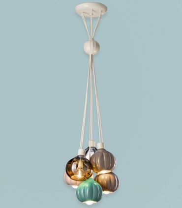 CERAMIC SUSPENSION LAMP FERROLUCE AFOXE C2659