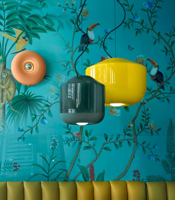 LAMPADA A SOSPENSIONE IN CERAMICA FERROLUCE BELLOTA