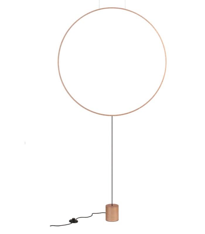 LAMPADA DA TERRA A LED REDO SLICK