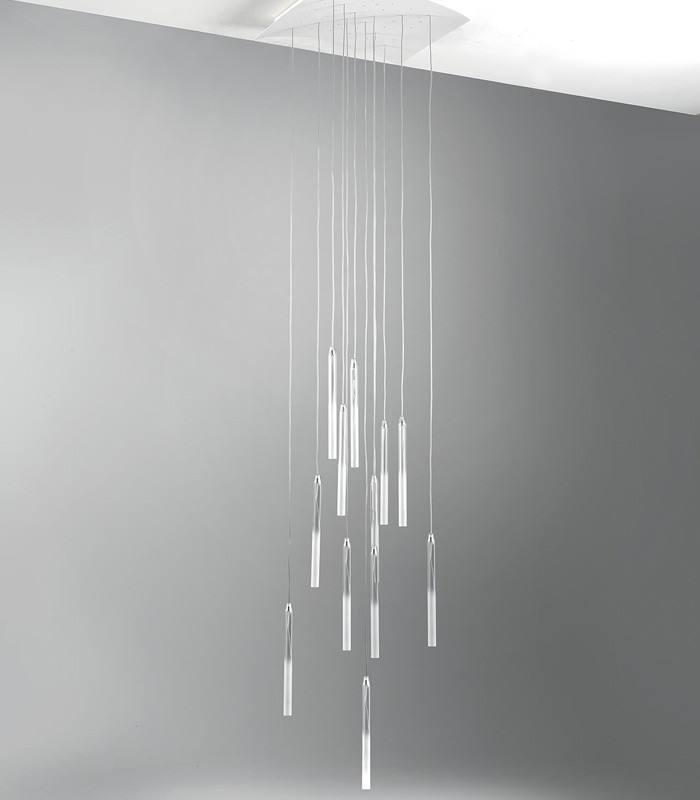 LAMPADA A SOSPENSIONE CATTANEO WATHERFALLS 11 LIGHTS