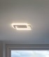 LAMPADA DA SOFFITTO A LED REDO ARP QUADRATA