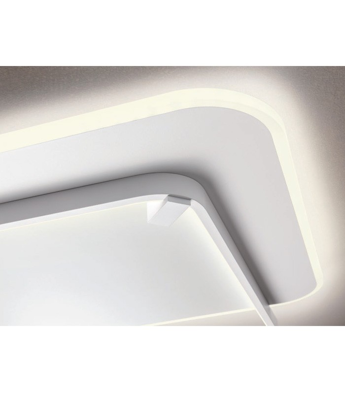 LAMPADA DA SOFFITTO A LED REDO ARP QUADRATA