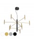 SUSPENSION LAMP LINEA LIGHT PERLA 12 LIGHTS