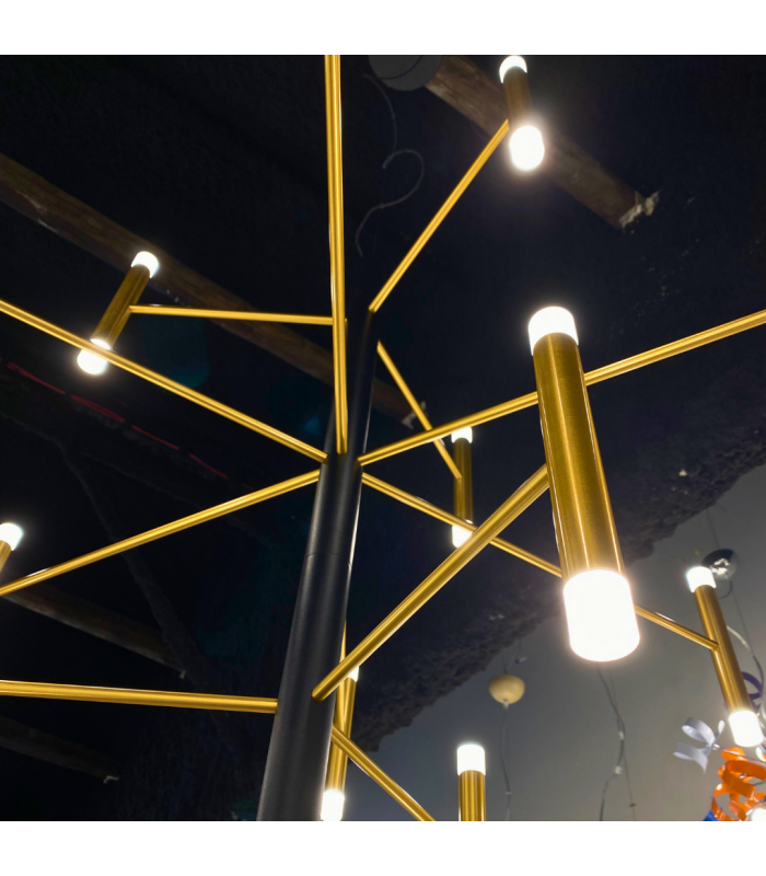 LAMPADA IN SOSPENSIONE LINEA LIGHT PERLA 12 LUCI