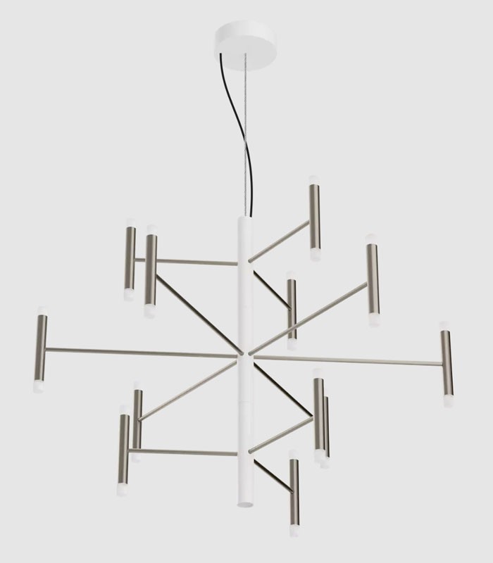 LAMPADA IN SOSPENSIONE LINEA LIGHT PERLA 12 LUCI